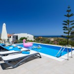 Luxury Accommodation Villa Chania swimming pool