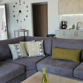Luxury Accommodation Villa Thalia Chania living room